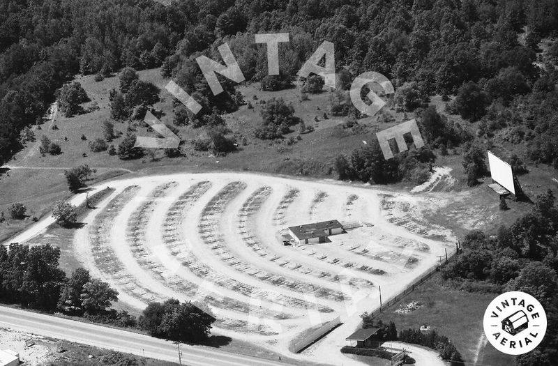 Greenville Drive-In Theatre - 1984 Photo From Vintage Aerials